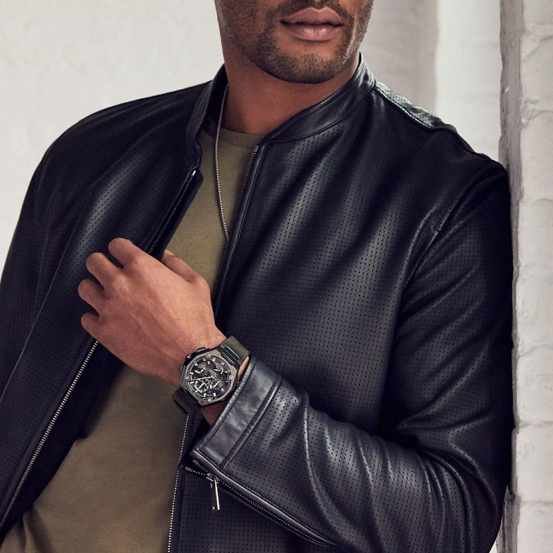 Black Dial Leather Strap Series X SE 98B355 | Bulova Black Dial Leather Strap Series X SE 98B355 | Bulova
